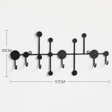 Porte Manteau Mural <br> Moderne Dots