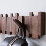 Porte Manteau Mural - Bois Piano