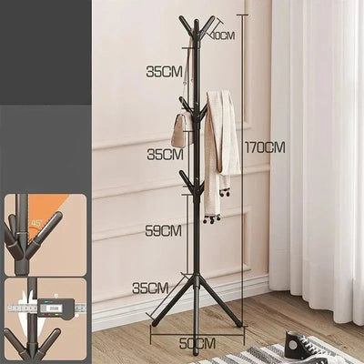 Porte Manteau sur Pied - Métal