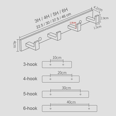 Porte Manteau Mural - Serviette