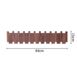 Porte Manteau Mural - Bois Piano