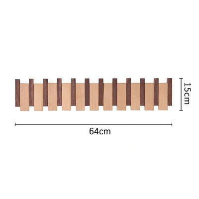 Porte Manteau Mural - Bois Piano