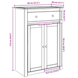 Armoire a Chaussures 2 Portes