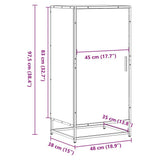 Armoire a Chaussures en Tissu