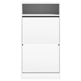 Armoire Meuble Blanc a Chaussures avec Tiroir