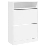 Armoire Meuble Blanc a Chaussures avec Tiroir
