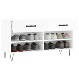 Banc a Chaussure Blanc