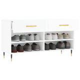 Banc a Chaussure Blanc