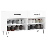 Banc a Chaussure Blanc