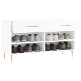 Banc a Chaussure Blanc