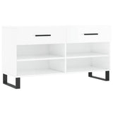 Banc a Chaussure Blanc