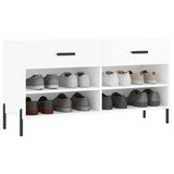 Banc a Chaussure Blanc