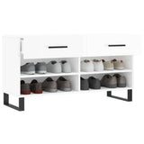 Banc a Chaussure Blanc