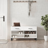 Banc a Chaussure Blanc