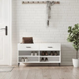 Banc a Chaussure Blanc