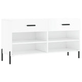 Banc a Chaussure Blanc