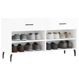 Banc a Chaussure Blanc