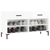 Banc a Chaussure Blanc