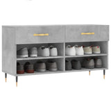 Banc a Chaussure Gris