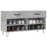Banc a Chaussure Gris