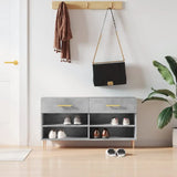 Banc a Chaussure Gris