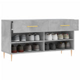 Banc a Chaussure Gris