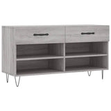 Banc a Chaussures Bois Gris