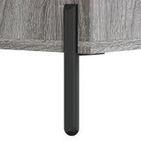 Banc a Chaussures Bois Gris