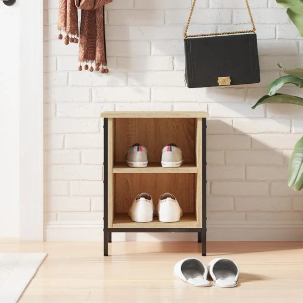 Banc Bois Rangement Chaussures