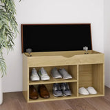 Banc Range Chaussures Bois