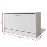 Banc Rangement Chaussures Fermé