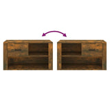 Bois et Metal Meuble Chaussure Industriel