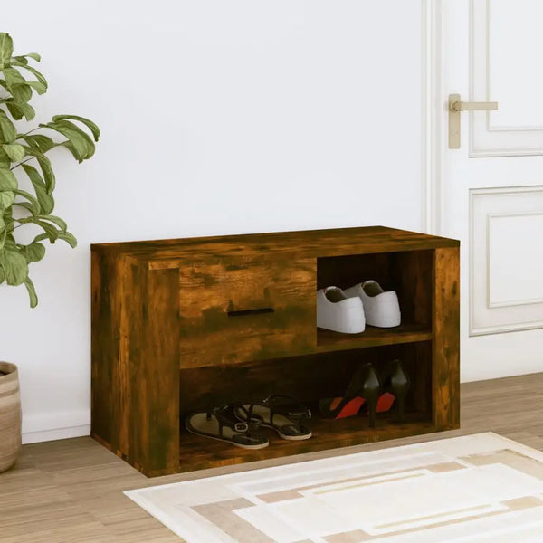 Bois et Metal Meuble Chaussure Industriel