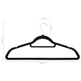 Cintre Noir Plastique Lot de 100
