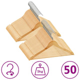 Cintres Bois Lot de 50