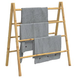 Echelle Porte Serviette Bambou Salle de Bain