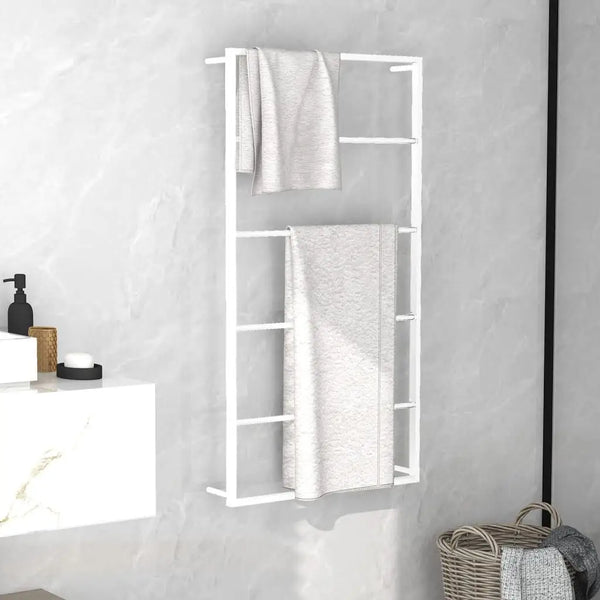 Echelle Porte Serviette Blanc