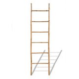 Echelle Porte-serviettes 5 Barreaux Bambou