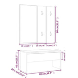 Ensemble de Meubles D’entrée Design Contemporain