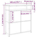 Etagere a Chaussure en Bois
