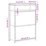 Etagere a Chaussure en Bois