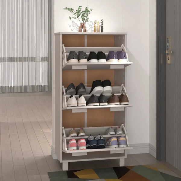 Etagere Chaussure Blanc