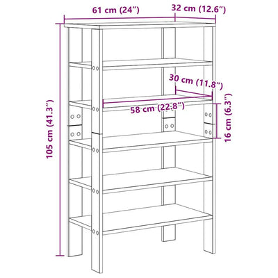 Etagere Chaussure en Bois