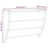 Etagere Porte Serviette Bois