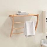 Etagere Porte Serviette Bois