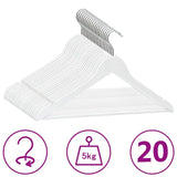 Lot Cintre Bois Blanc