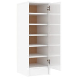 Meuble a Chaussure Blanc Brillant