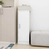Meuble a Chaussure Blanc Brillant