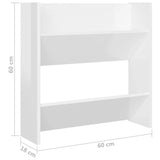 Meuble a Chaussure Blanc Laqué