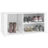 Meuble a Chaussure Blanc Laque pas Cher